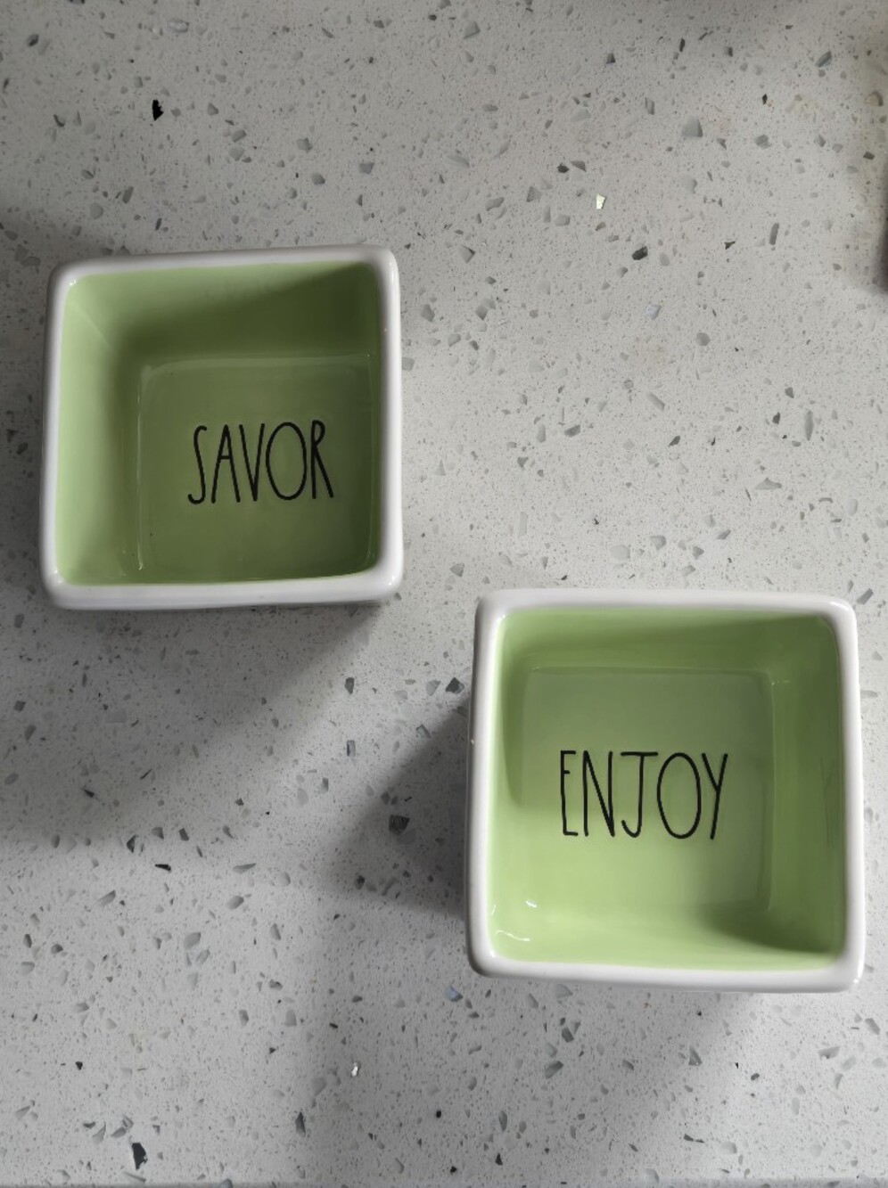 Rae Dunn White Ceramic Sauce Or Snack Dishes